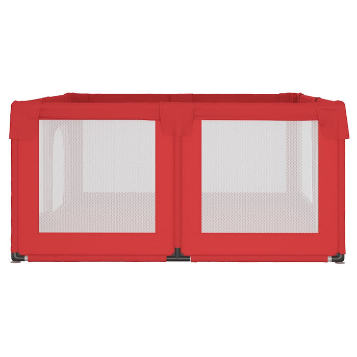 Box per Bambini con 2 Porte Rosso in Tessuto Oxford cod mxl 69879