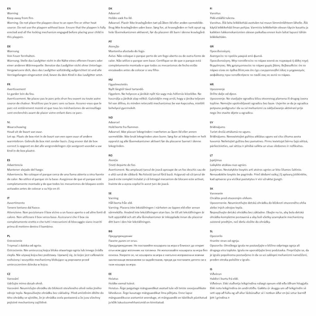 Box per Bambini con 2 Porte Rosso in Tessuto Oxford 10310