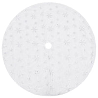 Gonna per Albero di Natale Bianca 150 cm in Pelliccia Sintetica