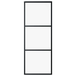 Porta Scorrevole in Vetro ESG e Alluminio 76x205 cm Neracod mxl 79167