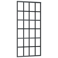 Porta Scorrevole in Vetro ESG e Alluminio 90x205 cm Neracod mxl 103267