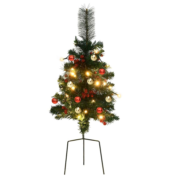 Alberi di Natale Artificiale per Viali 2 pz 76 cm in PVC 332835