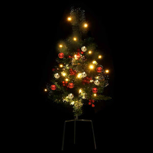 Alberi di Natale Artificiale per Viali 2 pz 76 cm in PVC 332835