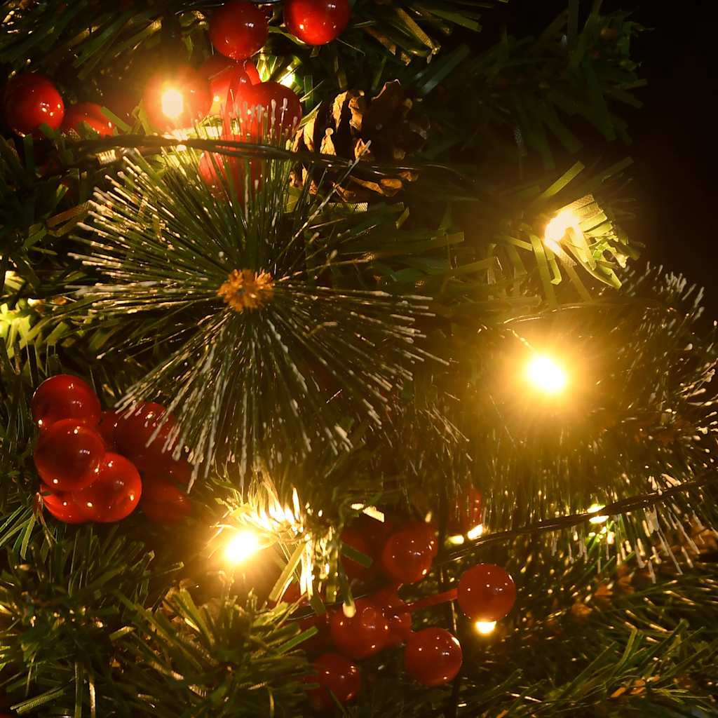 Alberi di Natale Artificiale per Viali 2 pz 76 cm in PVC 332835