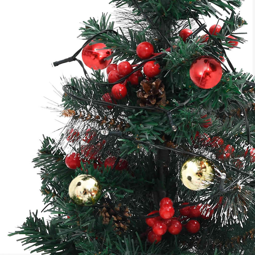 Alberi di Natale Artificiale per Viali 2 pz 76 cm in PVC 332835
