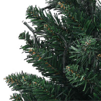 Albero di Natale Preilluminato con Palline Verde 60 cm 332848