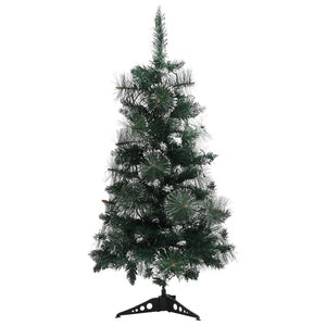 Albero di Natale Preilluminato con Supporto Verde 90 cm in PVC 332851