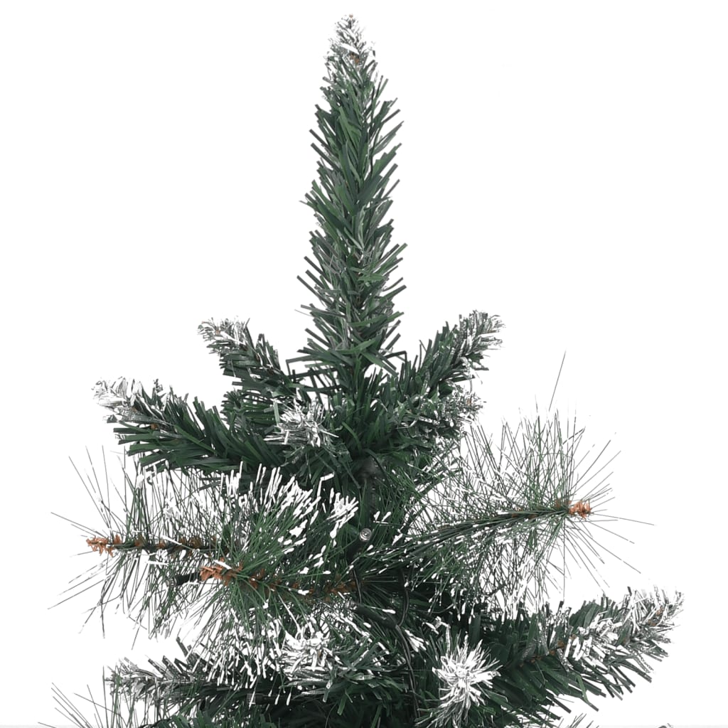Albero di Natale Preilluminato con Supporto Verde 90 cm in PVC 332851
