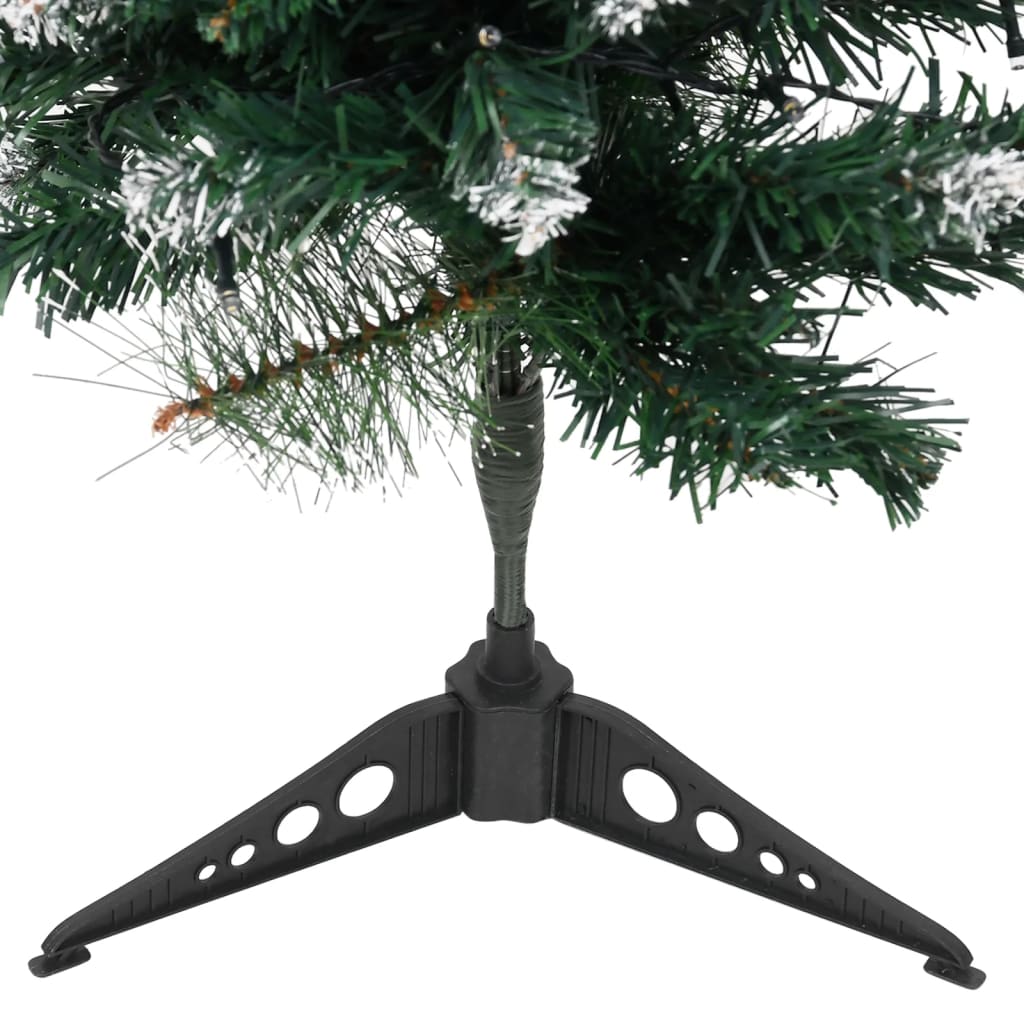 Albero di Natale Preilluminato con Supporto Verde 90 cm in PVC 332851