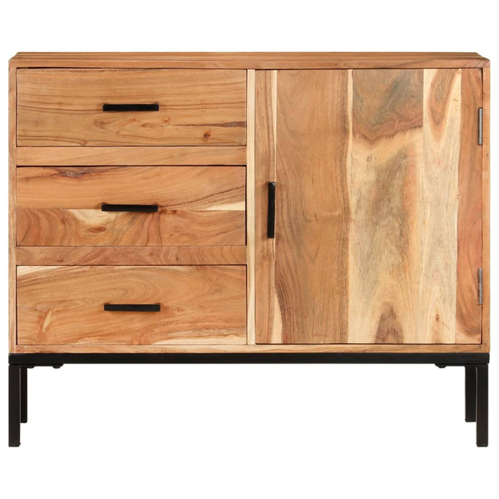 Credenza 88x30x73 cm in Legno Massello di Acacia 329247