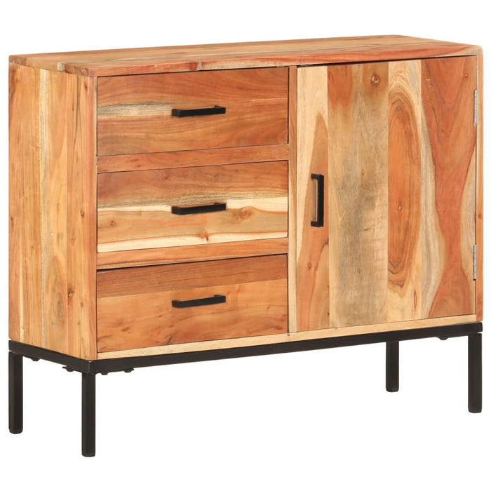 Credenza 88x30x73 cm in Legno Massello di Acacia 329247