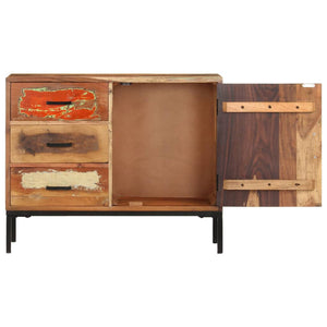 Credenza 88x30x73 cm in Legno Massello di Recupero 329248