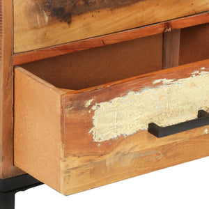 Credenza 88x30x73 cm in Legno Massello di Recupero 329248