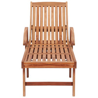 Set di 2 sedie a sdraio lettino prendisole mobili da giardino terrazza mobili da esterno con cuscino blu reale in teak massello 02_0012028