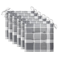 Sedie da Giardino Impilabili con Cuscini 6 pz Massello di Teak 3073420