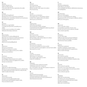 Sabbiera con Tetto Regolabile in Legno Abete Multicolore UV50 316475