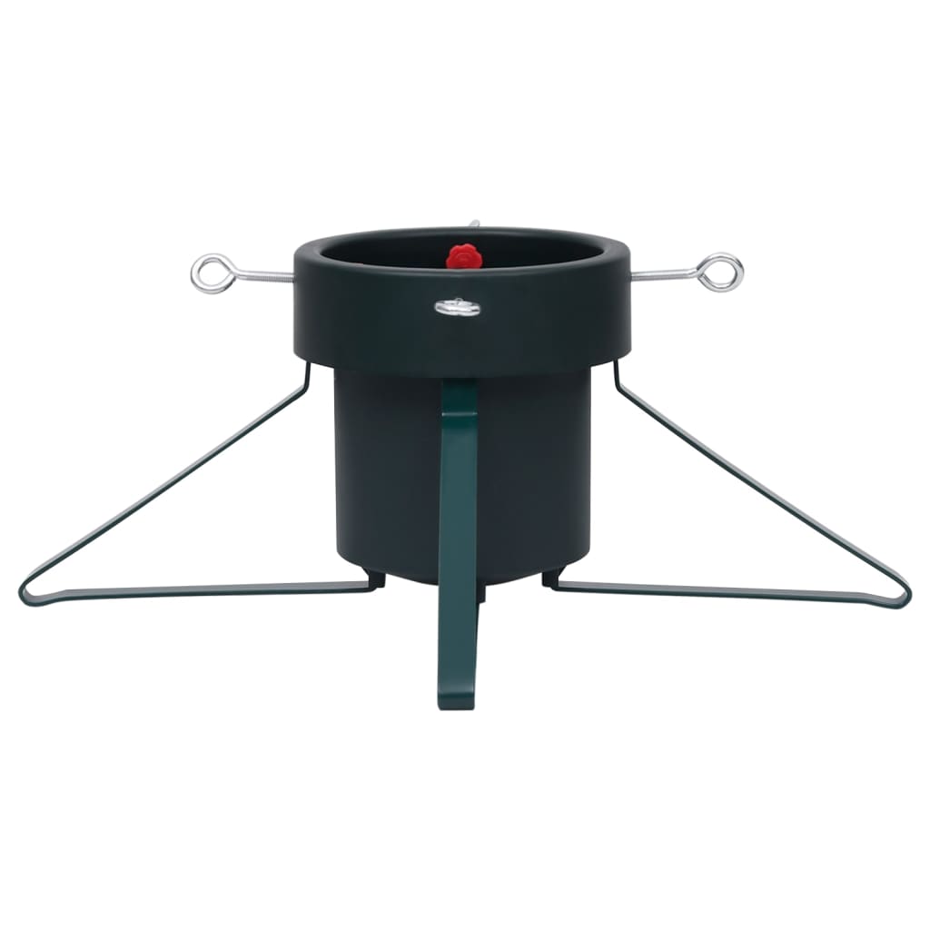 Base per Albero di Natale-Decorazioni natalizie Nera 46x46x19 cm