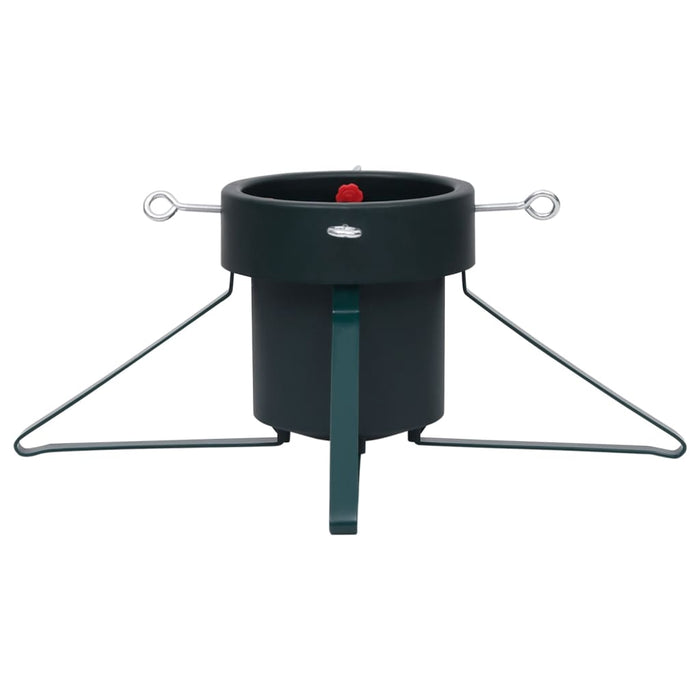 Base per Albero di Natale-Decorazioni natalizie Nera 46x46x19 cm