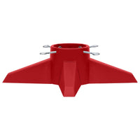 Base per Albero di Natale Rossa 55,5x55,5x15 cm 331312