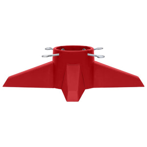 Base per Albero di Natale Rossa 55,5x55,5x15 cm 331312