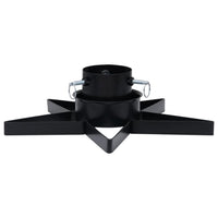 Base per Albero di Natale Nera 47x47x13,5 cm 331315