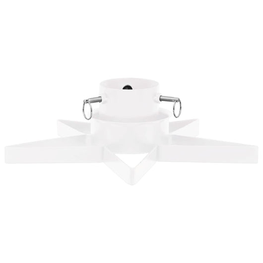 Base per Albero di Natale-Supporti per alberi di natale Bianca 47x47x13,5 cm