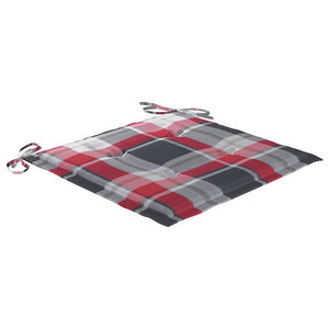 Sedie da Giardino Pieghevoli 8 pz con Cuscini Massello Acacia 3075098