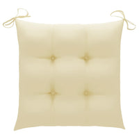 Sedie da Giardino Pieghevoli 8 pz con Cuscini Massello Acacia cod mxl 13880