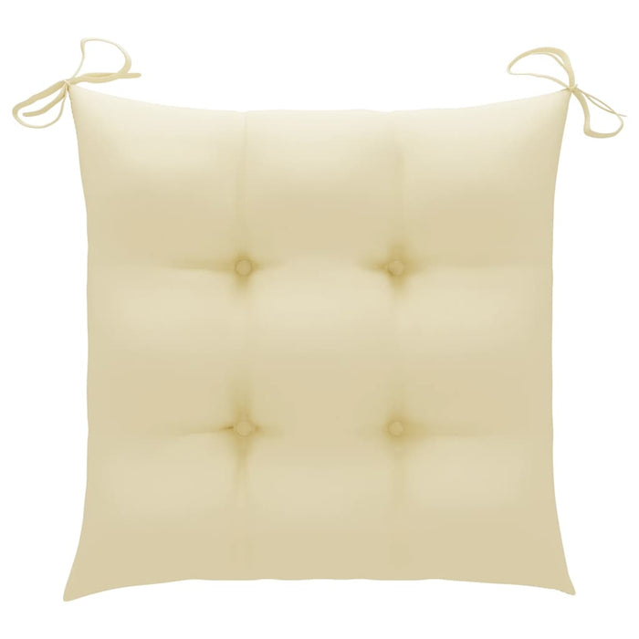 Sedie da Giardino Pieghevoli 8 pz con Cuscini Massello Acacia cod mxl 13880