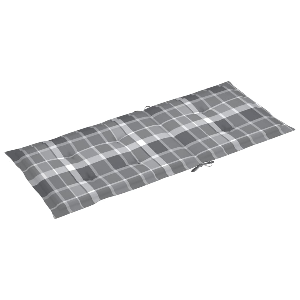 Sedie Giardino Reclinabili 8pz Cuscini Massello Acacia Grigio 3075155