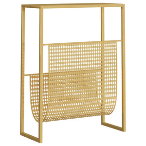 Portariviste Oro 35x15x45 cm in Acciaio 331669