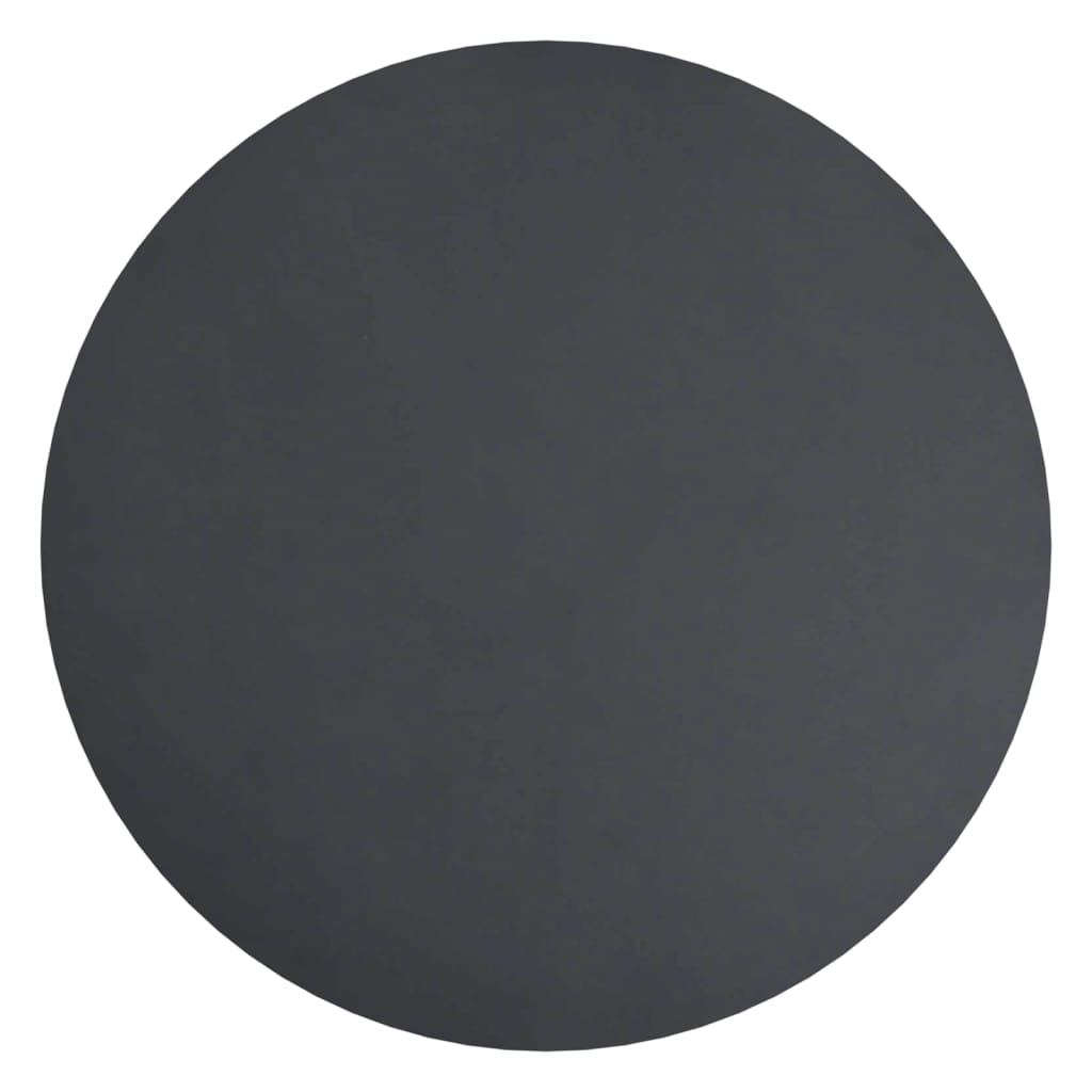 Tavolino da Salotto Nero 48 cm in MDF e Ferro cod mxl 24733