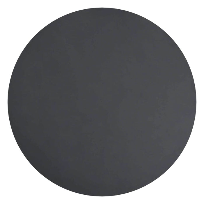 Tavolino da Salotto Nero 48 cm in MDF e Ferro cod mxl 24733