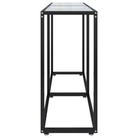 Tavolo Consolle Trasparente 140x35x75,5 cm in Vetro Temperato cod mxl 9329