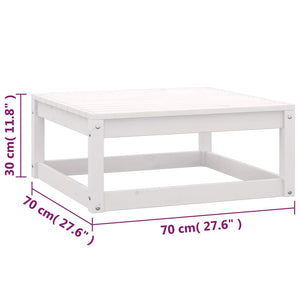 Set Divani da Giardino 6 pz con Cuscini Legno Massello di Pino 3076630