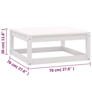 Set Divani da Giardino 6 pz con Cuscini Legno Massello di Pino cod mxl 41774