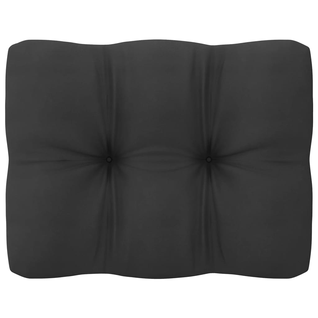 Set Divani da Giardino 13 pz con Cuscini Massello di Pino Nero cod mxl 38081