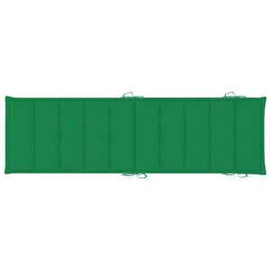 Sdraio 2 pz con Cuscini in Legno Massello di Acacia cod mxl 7717