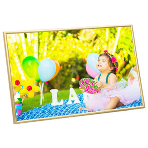 Cornici per Foto Collage 3pz per Parete o Tavolo Oro13x18cm MDF 332115