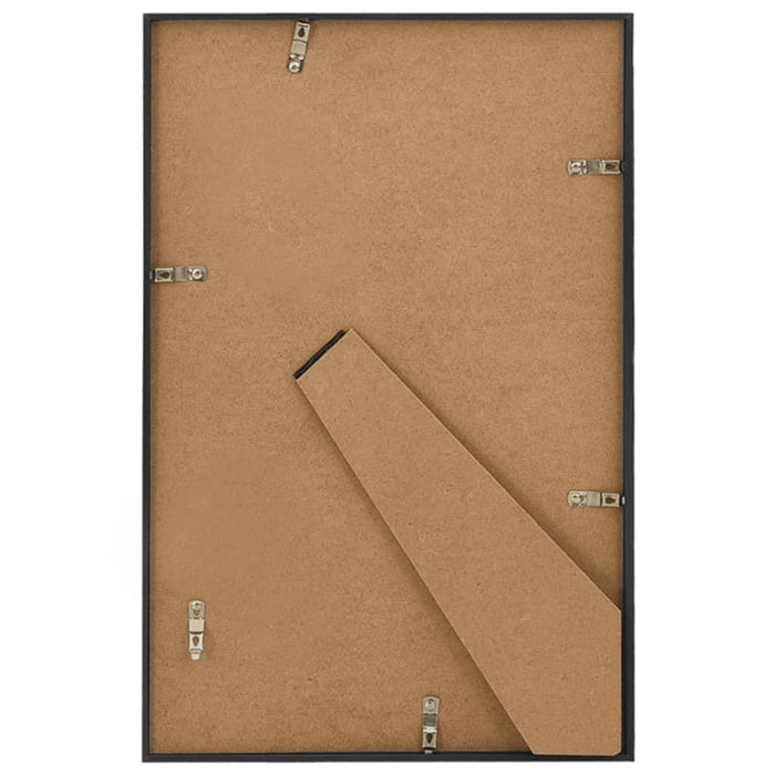 Cornici Foto Collage 3 pz per Tavolo Nere 21x29,7cm in MDF 332298