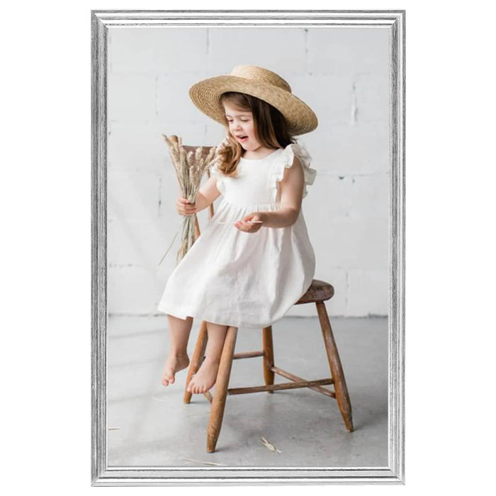 Cornici Foto Collage 3 pz per Muro o Tavolo Argento 21x29,7 cm cod mxl 63906