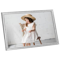 Cornici Foto Collage 5 pz per Muro o Tavolo Argento 59,4x84 cm 332487