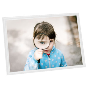 Cornici Foto Collage 3 pz per Tavolo Bianche 15x21 cm in MDF cod mxl 66604