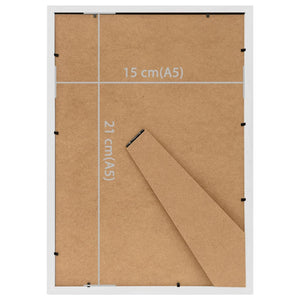 Cornici Foto Collage 3 pz per Tavolo Bianche 15x21 cm in MDF cod mxl 66604