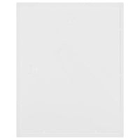 vidaXL Set Cornici Fotografiche 3D 3pz Bianco 28x35cm Foto 4x(10x15)cm