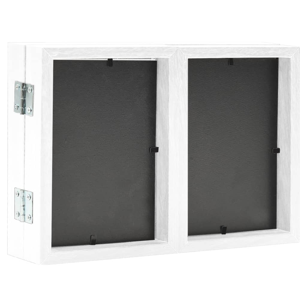 Cornici Portafoto a Libro Bianche 28x18 cm+2x(13x18 cm) 332753