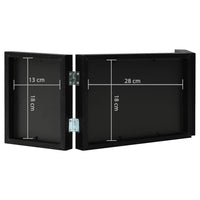 Cornici Portafoto a Libro Nero 28x18 cm+2x(13x18 cm) 332755