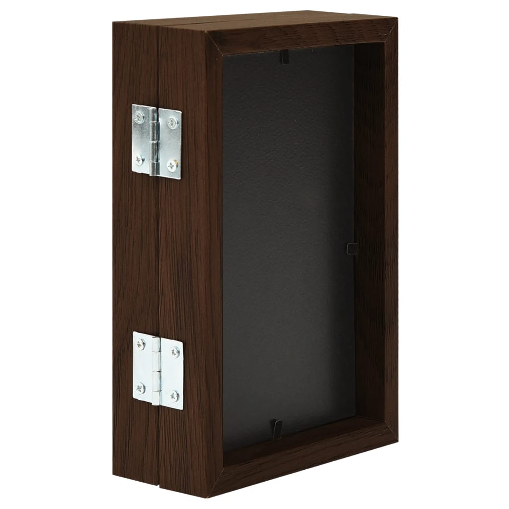 Cornici Portafoto a Libro Marrone Scuro 2x(21x29,7 cm) 332761