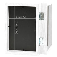 Cornici Portafoto a Libro Bianche 2x(21x29,7 cm) 332764