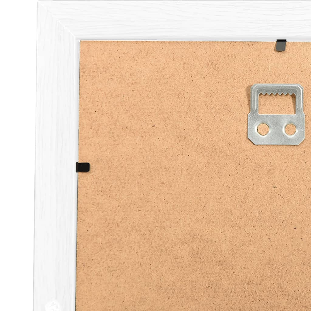 Cornice per Collage 10x(10x15 cm) Foto Marrone Bianco in MDF 332780